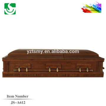 JS-A612 américain cercueil style chêne bois